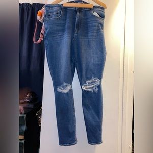 plus size american eagle jeans